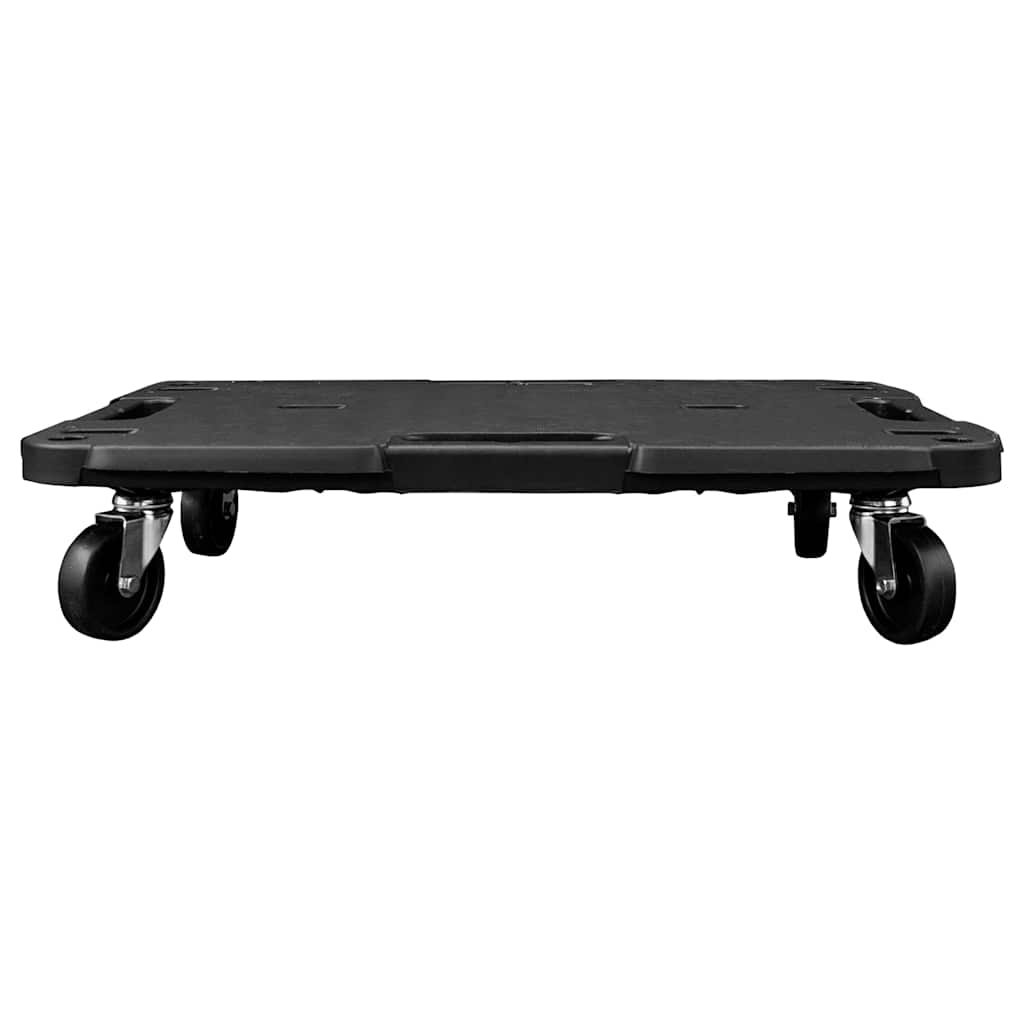 Transport Trolleys 5 pcs Black 58x38x12 cm Polypropylene