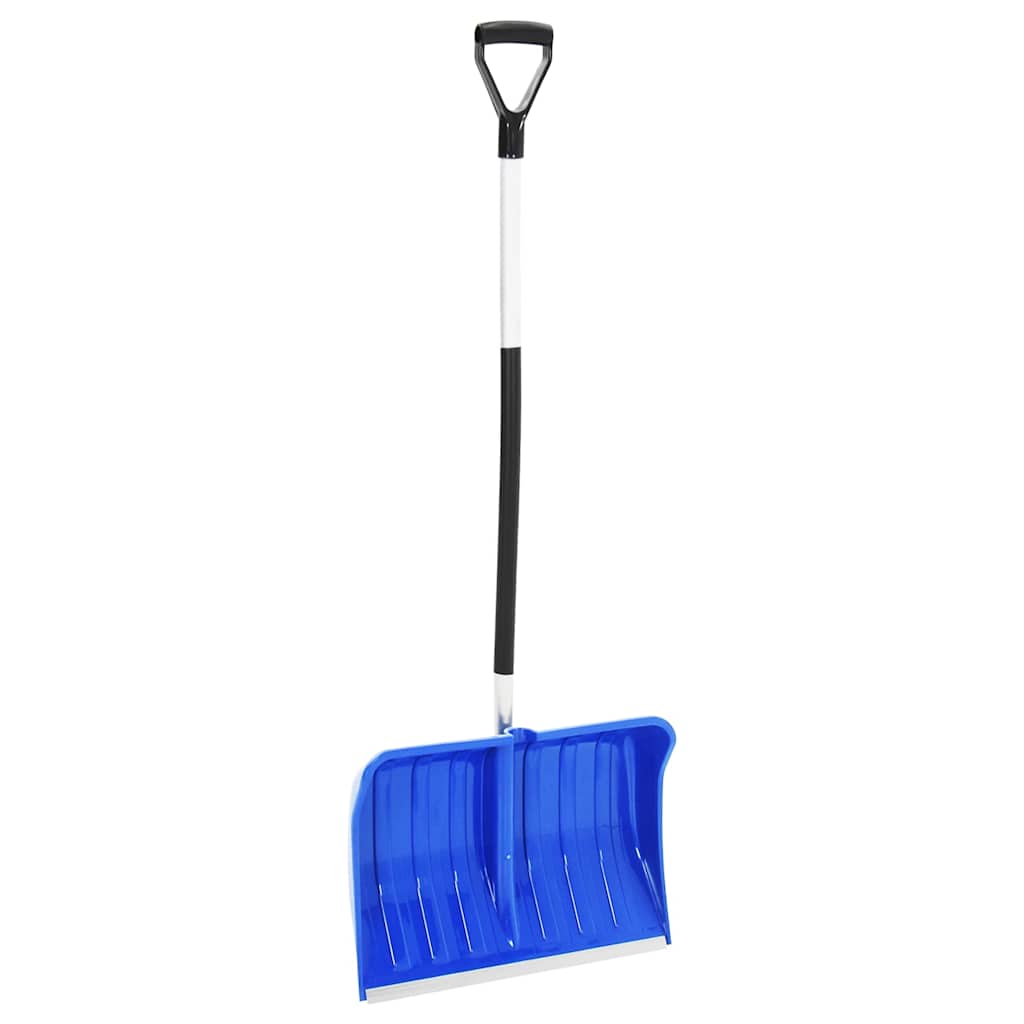 93710 vidaXL Snow Shovel Blue 145 cm Aluminium