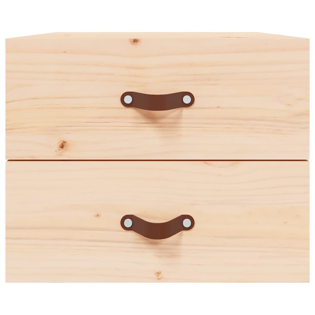 Wall-mounted Bedside Cabinets 2 pcs 50x36x40 cm