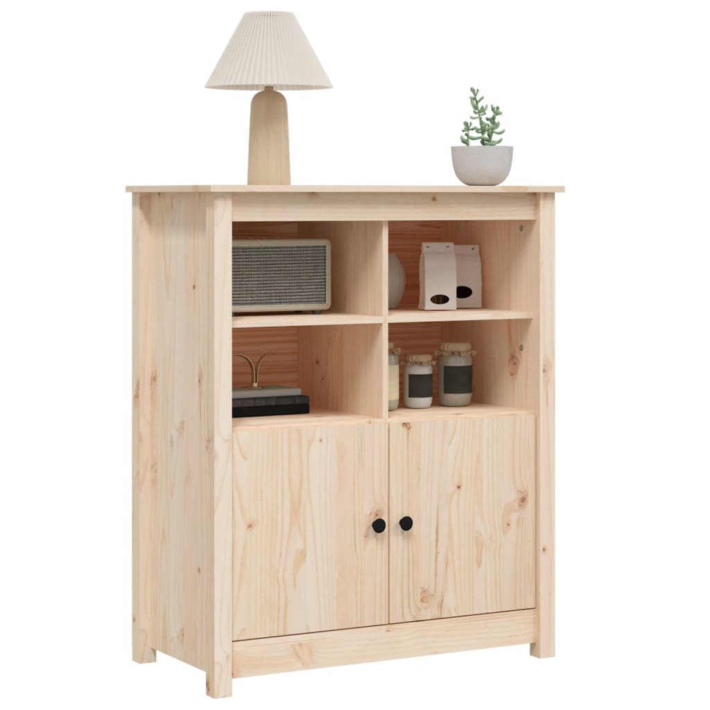 vidaXL Sideboard 83x41.5x100 cm Solid Wood Pine