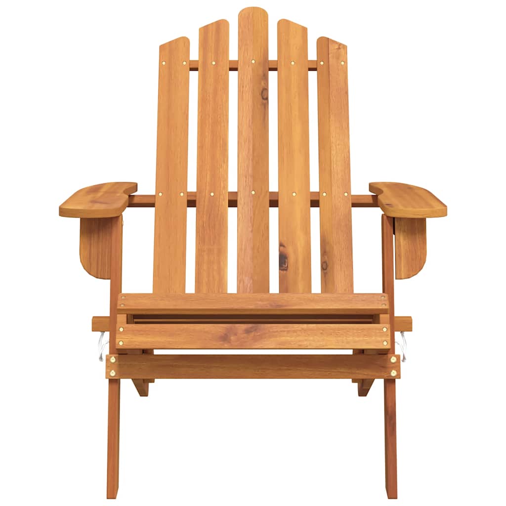 Garden Adirondack Chairs 2 pcs Solid Wood Acacia