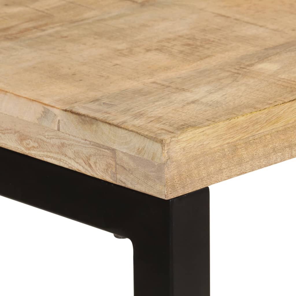 vidaXL Dining Table 110x50x76 cm Solid Wood Mango