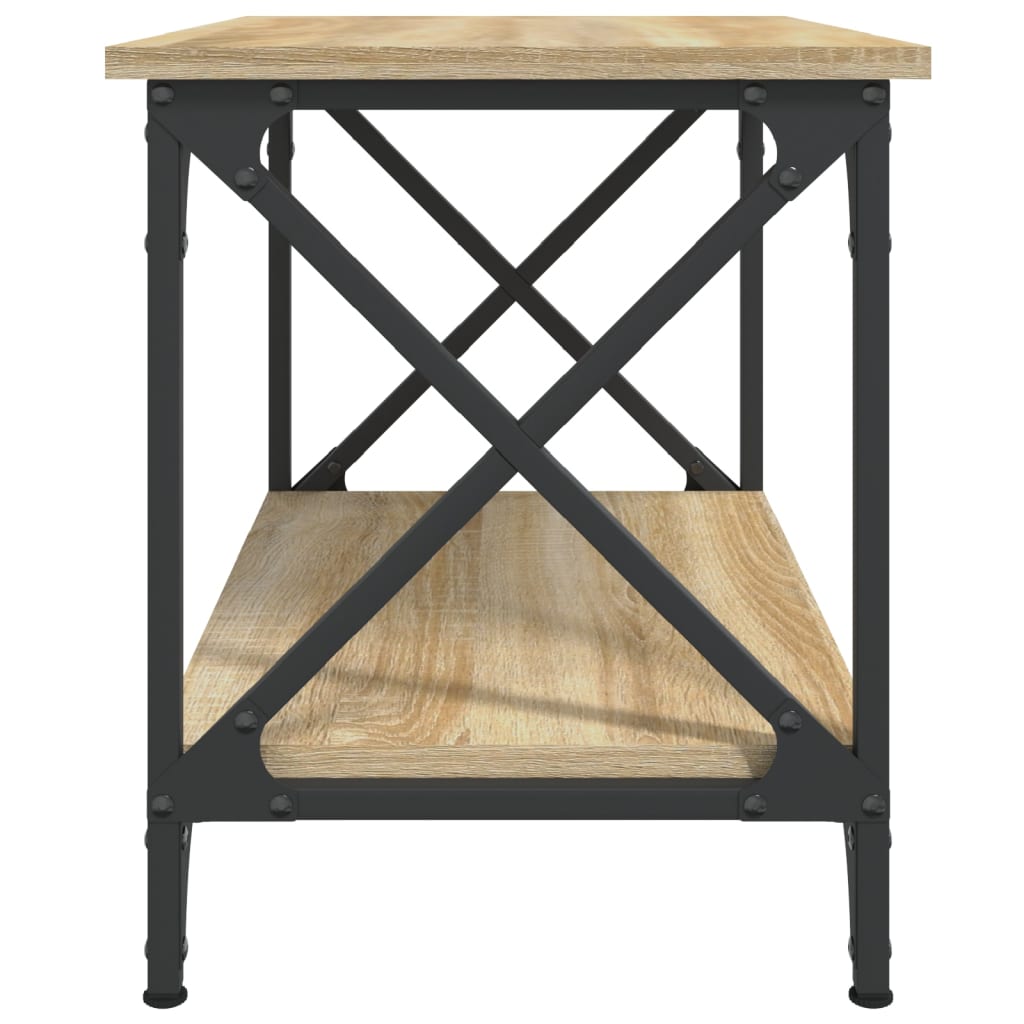 Side Table Sonoma Oak 55x38x45 cm Engineered Wood
