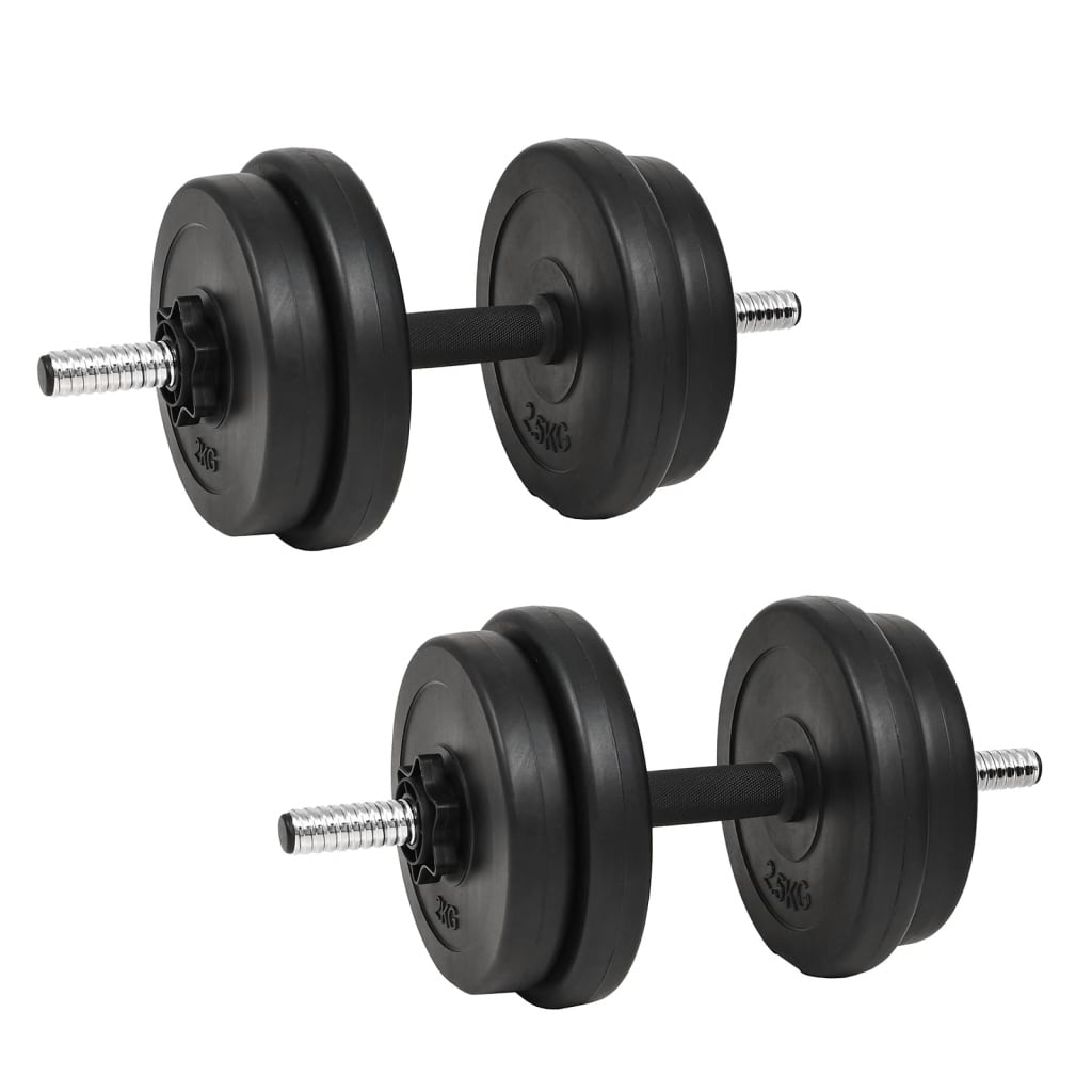 vidaXL Dumbbell with Plates 40 kg