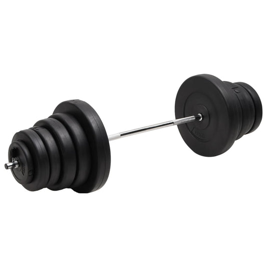 vidaXL Barbell with Plates 90 kg