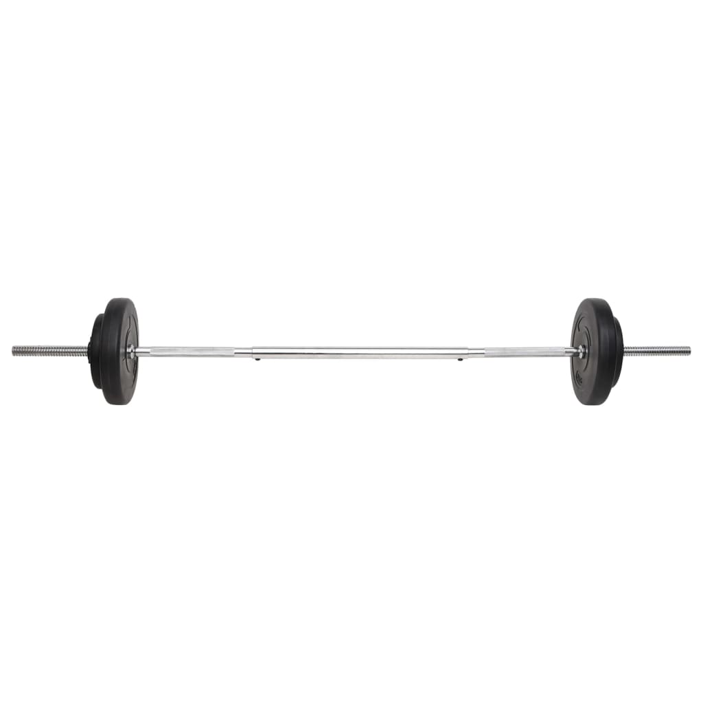 vidaXL Barbell and Dumbbell with Plates 60 kg