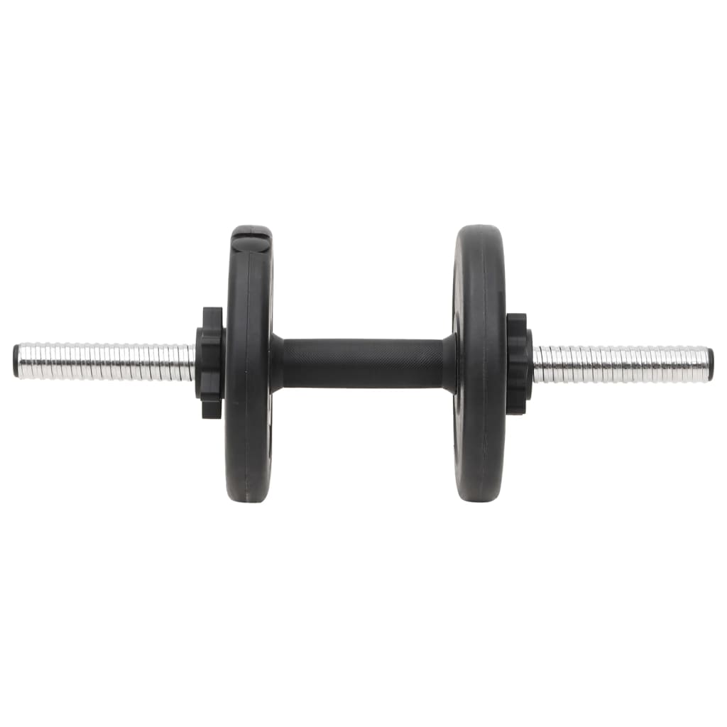 vidaXL Barbell and Dumbbell with Plates 60 kg