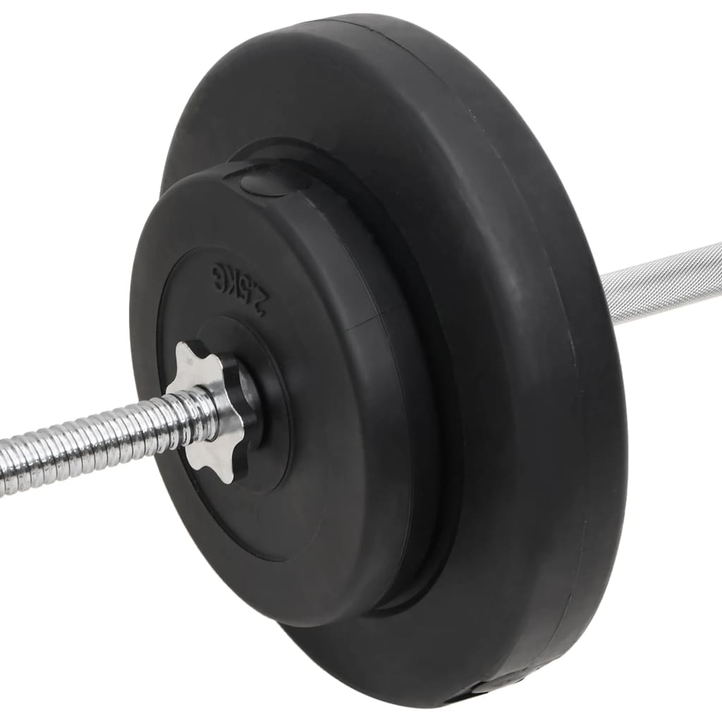 vidaXL Barbell and Dumbbell Plates 60 kg