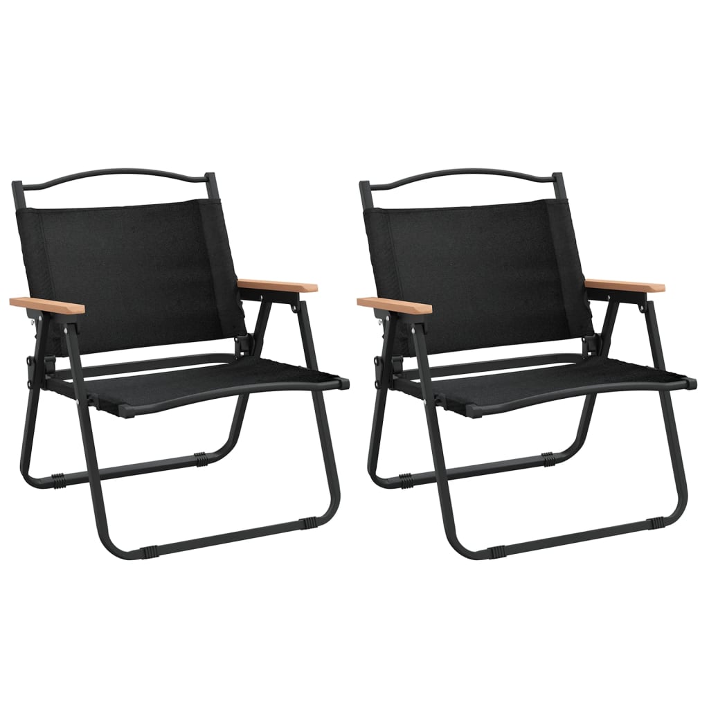 Camping Chair | Set of 2 | Black