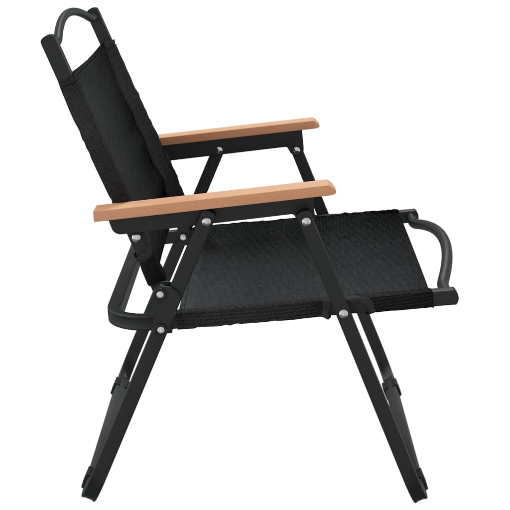 Camping Chair | Set of 2 | Black