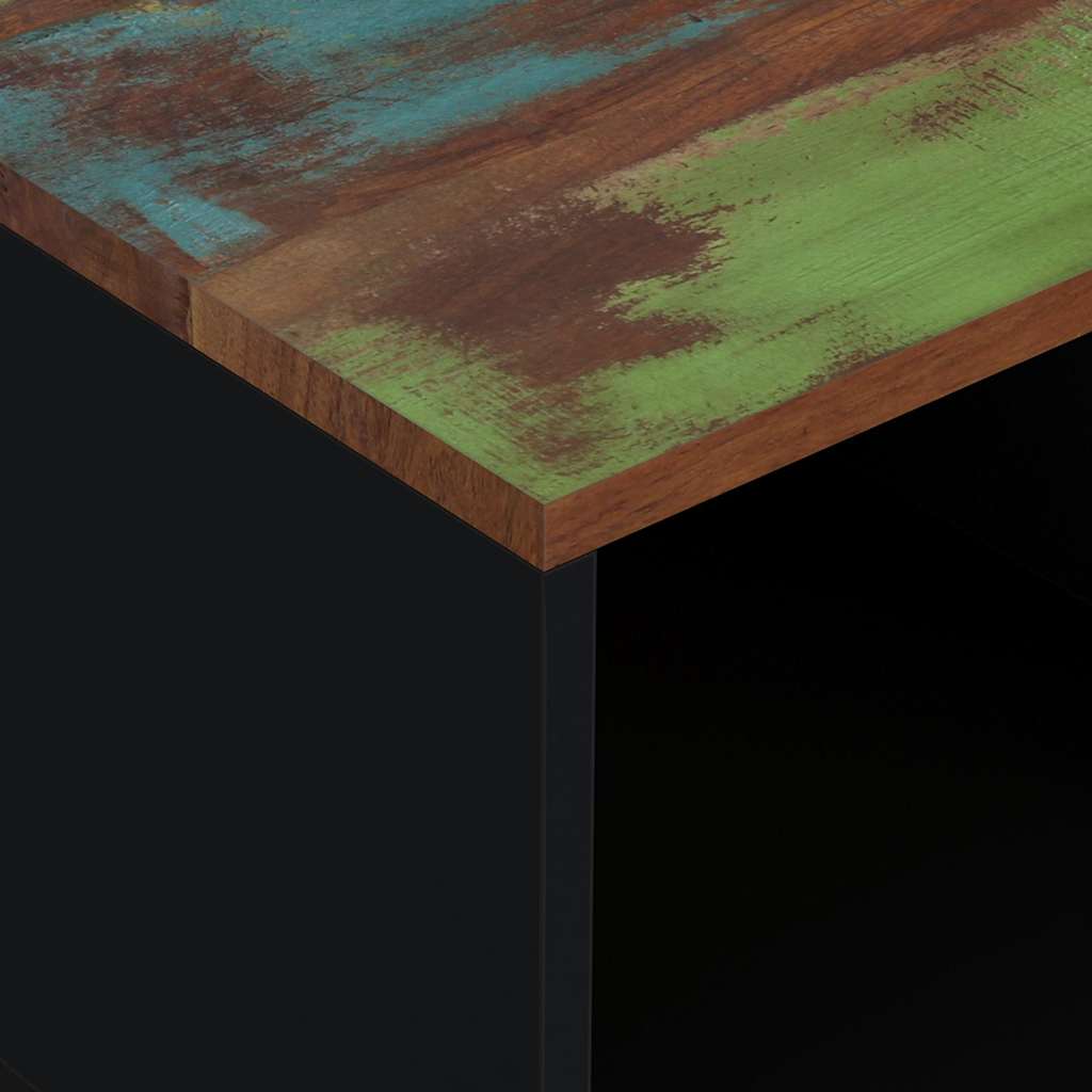 Coffee Table 80x50x40 cm Solid Wood Reclaimed&Engineered Wood