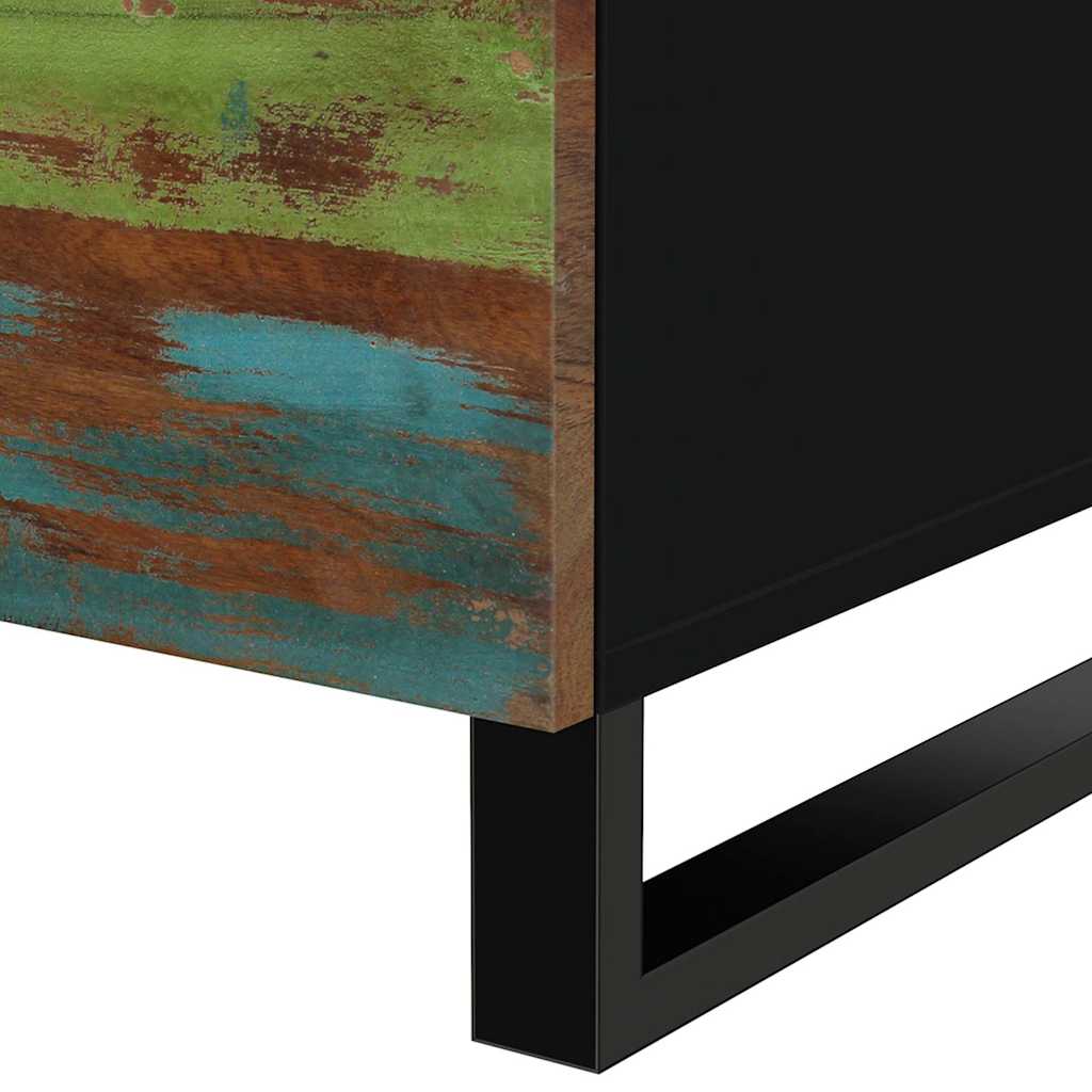 Coffee Table 80x50x40 cm Solid Wood Reclaimed&Engineered Wood