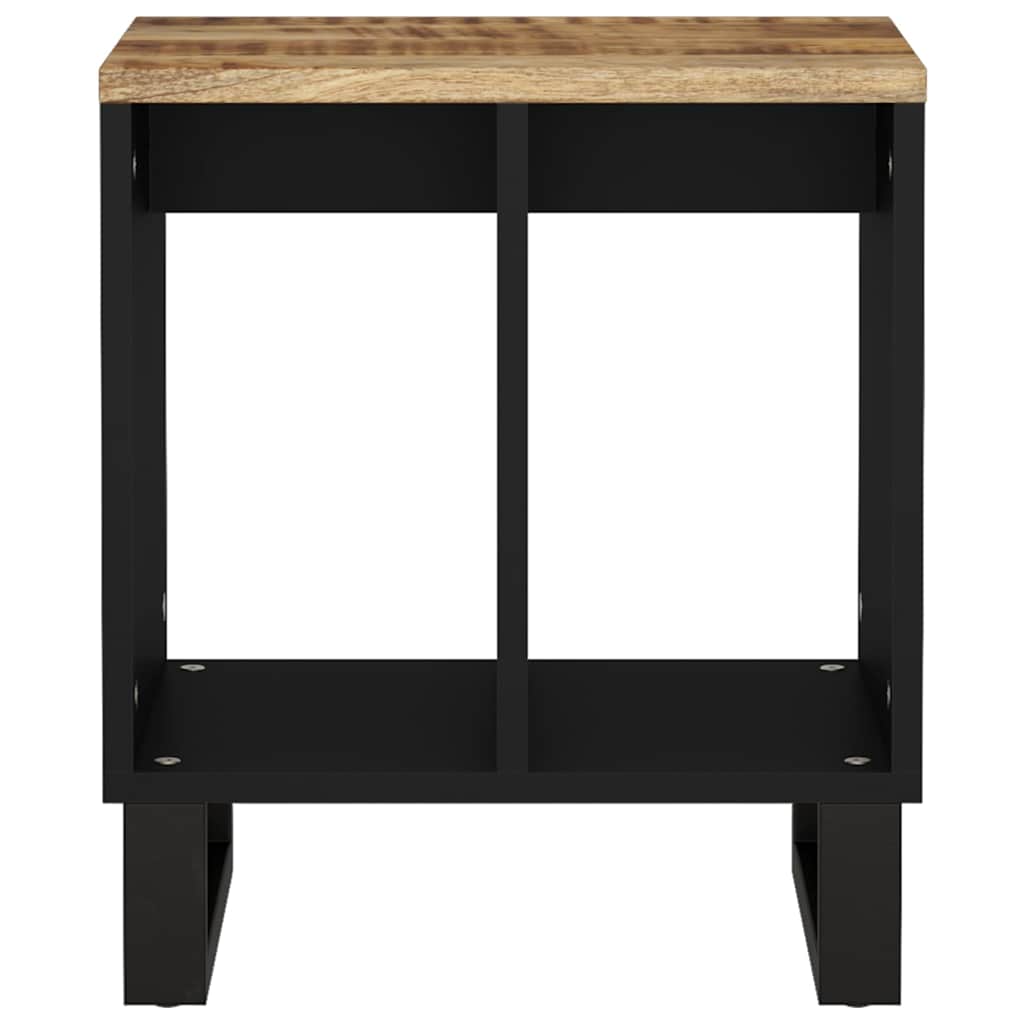 Side Table 40x31x46 cm Solid Wood Mango&Engineered Wood