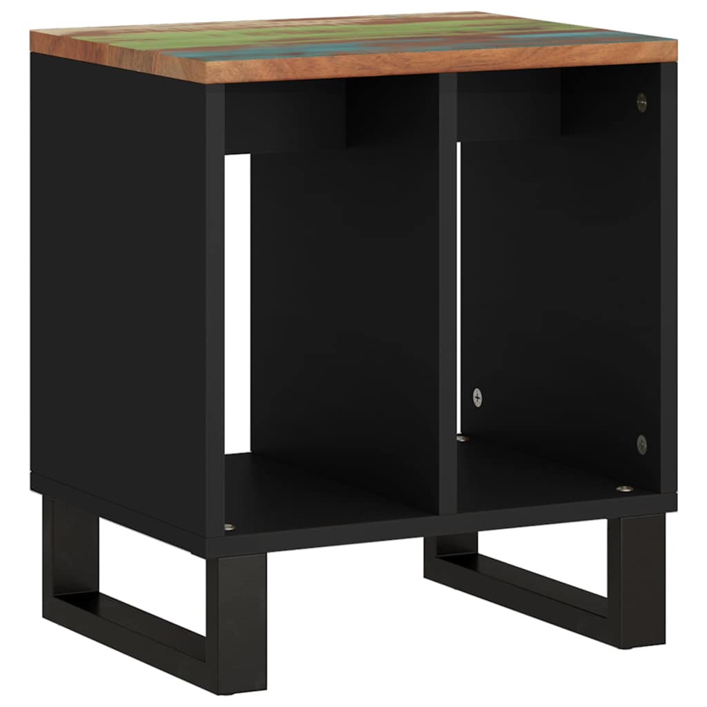 Side Table 40x31x46 cm Solid Wood Reclaimed&Engineered Wood