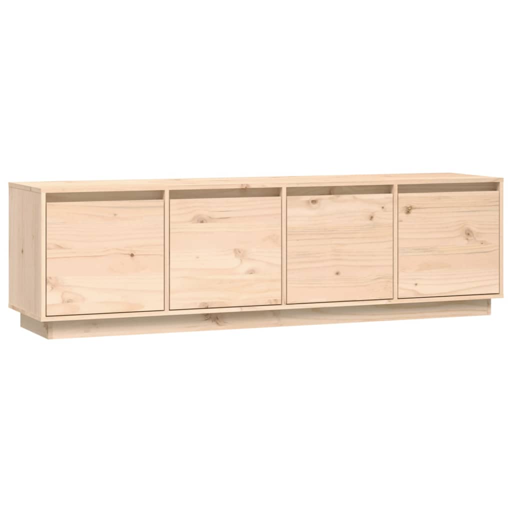 vidaXL TV Cabinet 156x37x45 cm Solid Wood Pine