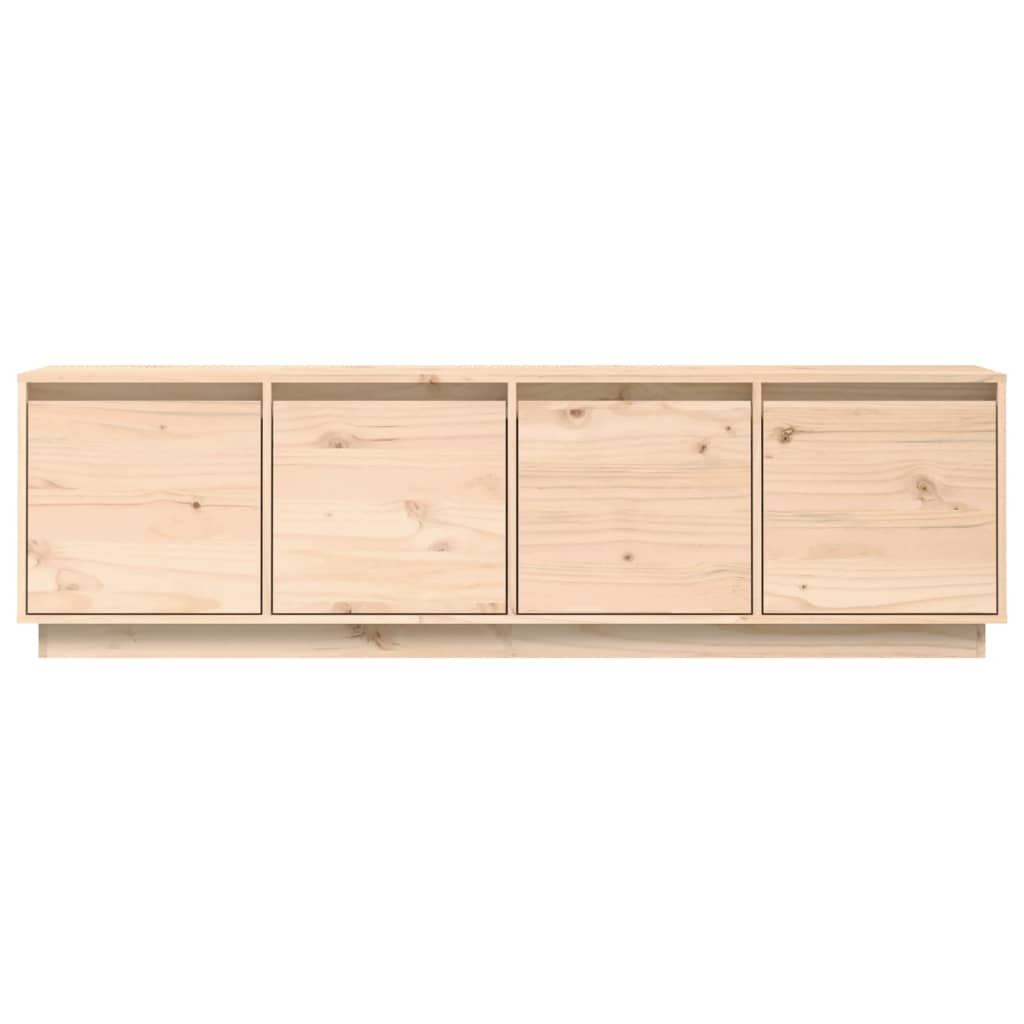 vidaXL TV Cabinet 156x37x45 cm Solid Wood Pine