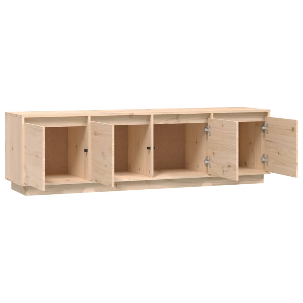 vidaXL TV Cabinet 156x37x45 cm Solid Wood Pine