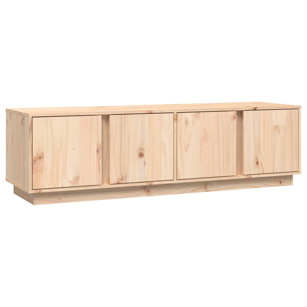 vidaXL TV Cabinet 140x40x40 cm Solid Wood Pine