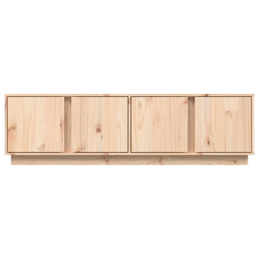 vidaXL TV Cabinet 140x40x40 cm Solid Wood Pine