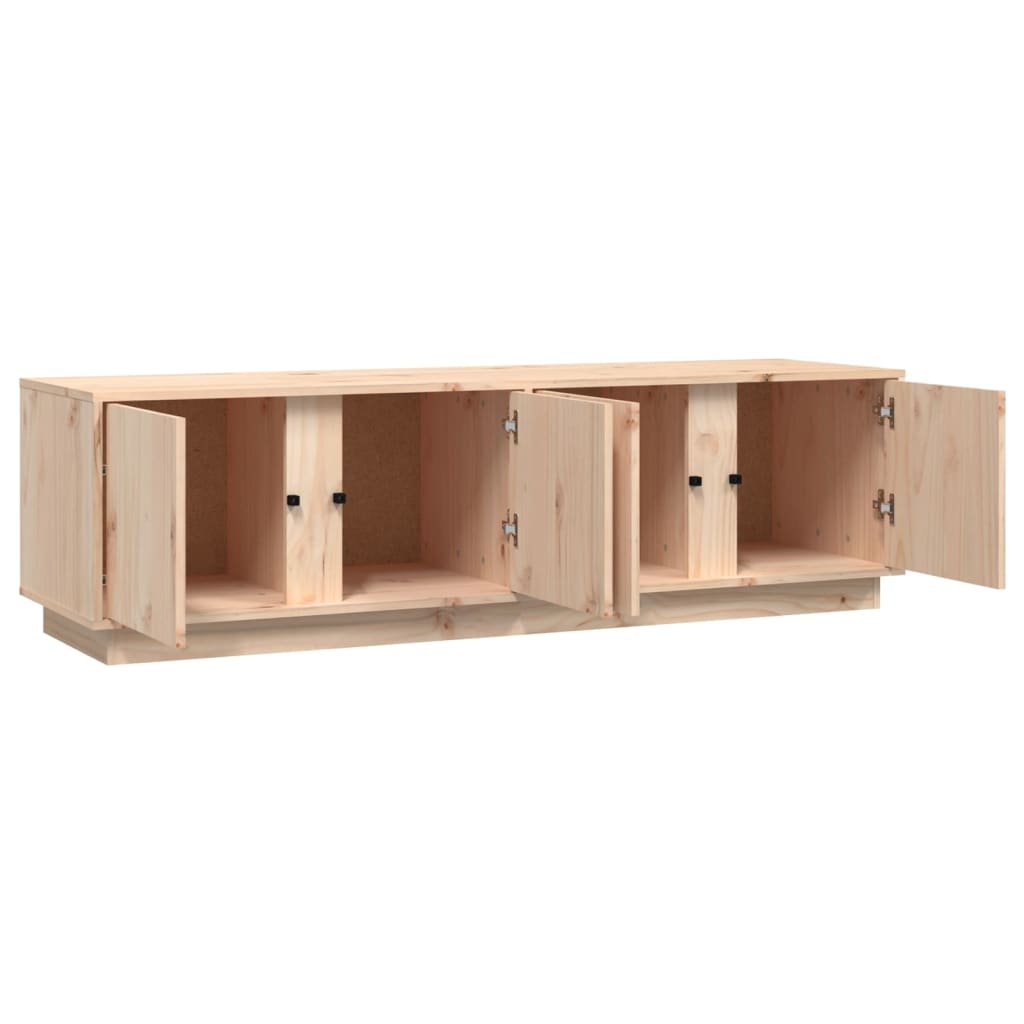 vidaXL TV Cabinet 140x40x40 cm Solid Wood Pine