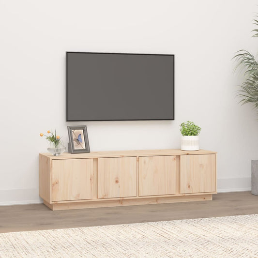 vidaXL TV Cabinet 140x40x40 cm Solid Wood Pine