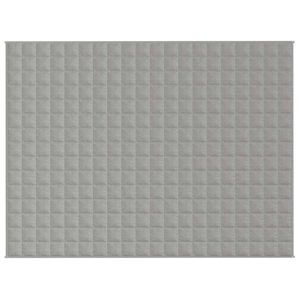 Weighted Blanket Grey 150x200 cm 7 kg Fabric