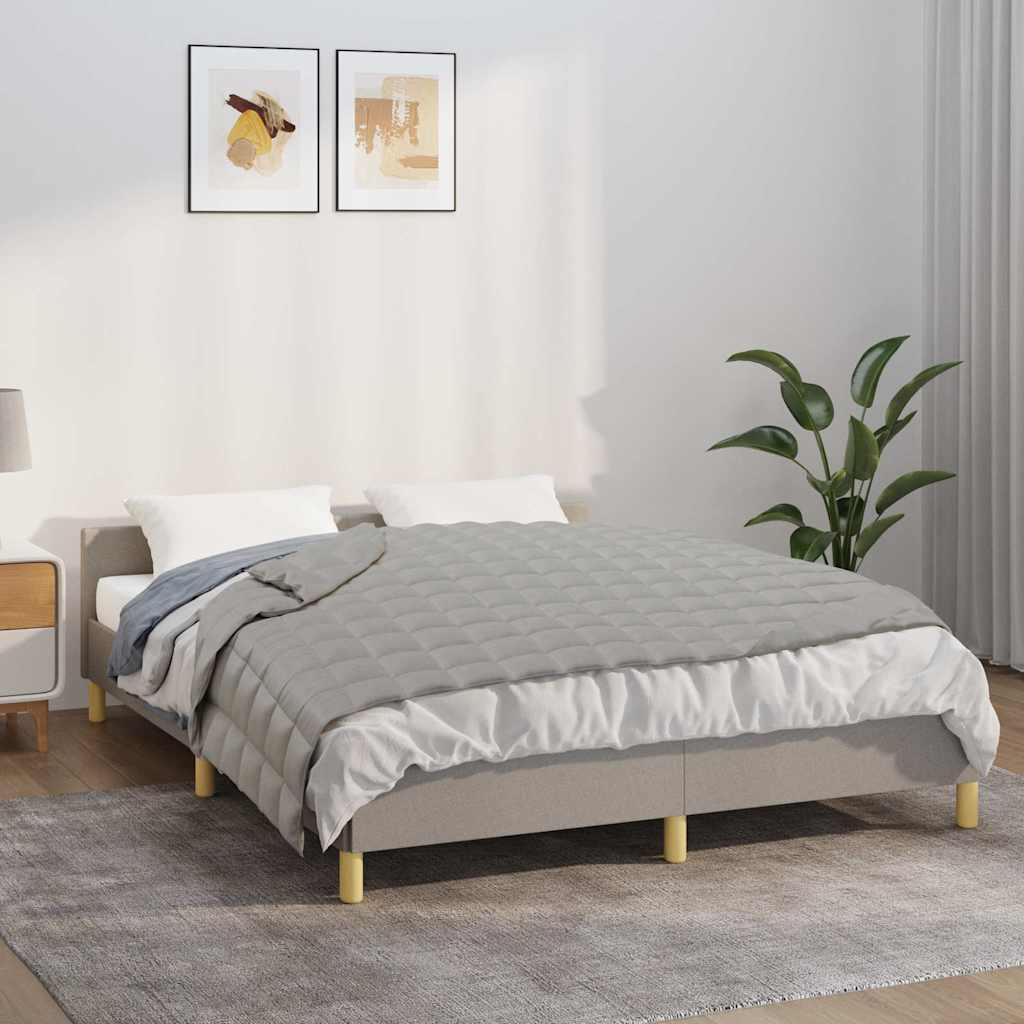 Weighted Blanket Grey 150x200 cm 7 kg Fabric