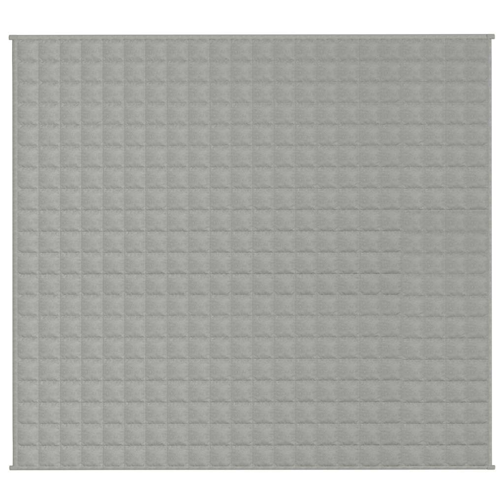 Weighted Blanket Grey 200x225 cm 9 kg Fabric