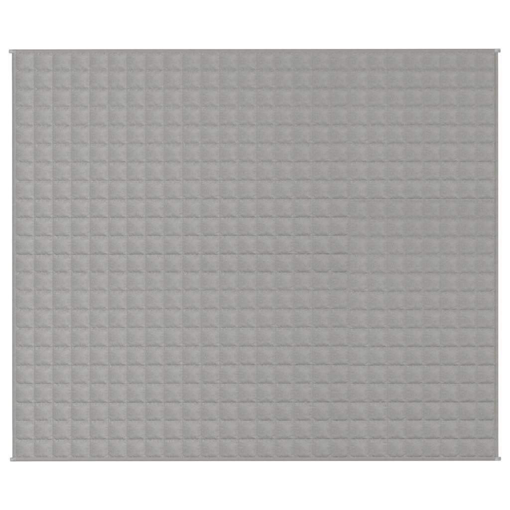 Weighted Blanket Grey 220x260 cm 15 kg Fabric