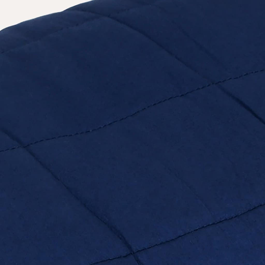 Weighted Blanket Blue 120x180 cm 5 kg Fabric