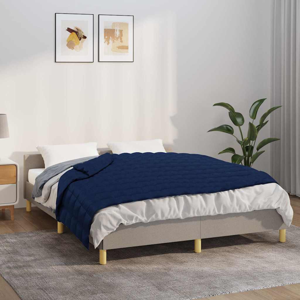 Weighted Blanket Blue 120x180 cm 5 kg Fabric