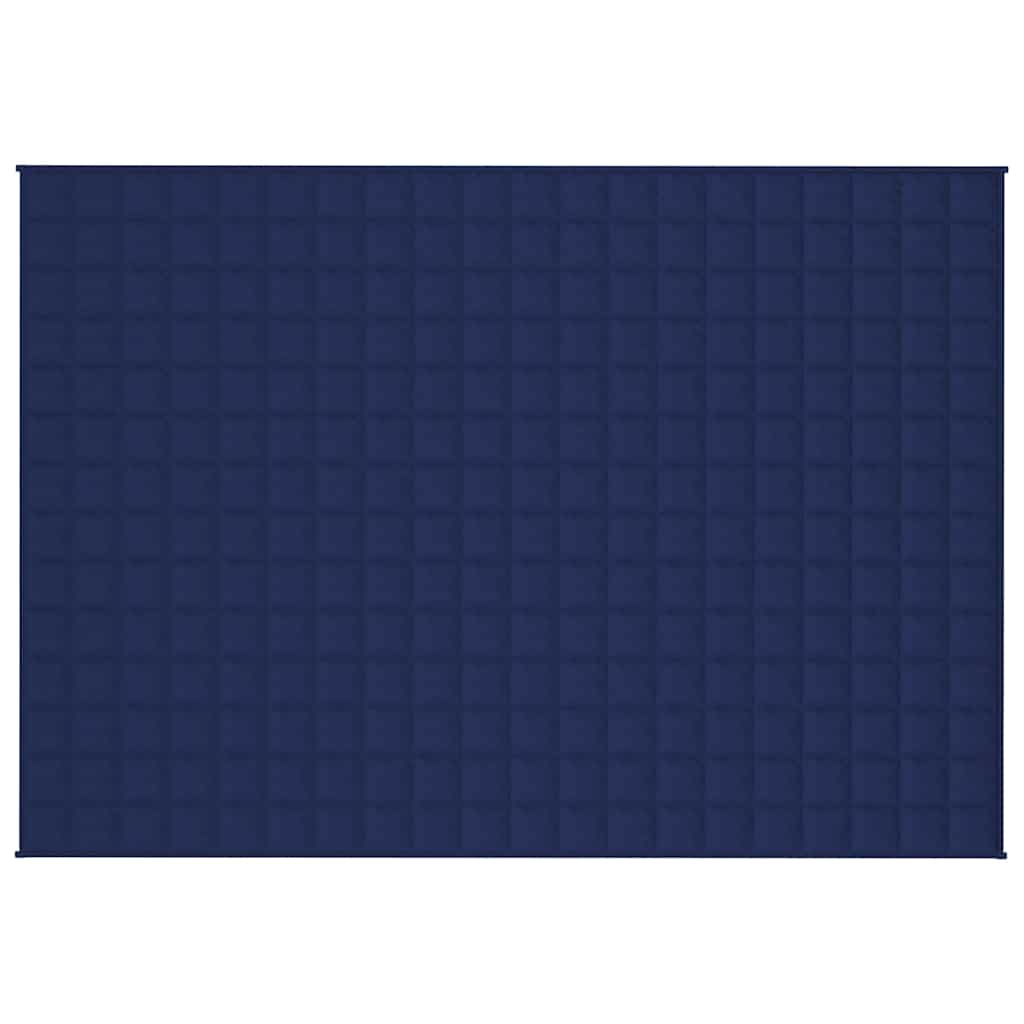 Weighted Blanket Blue 138x200 cm Single 6 kg Fabric