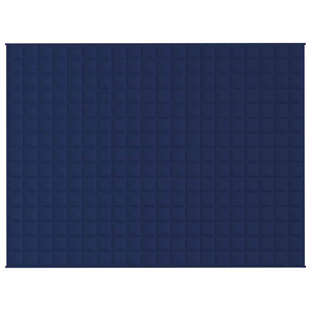 Weighted Blanket Blue 150x200 cm 11 kg Fabric