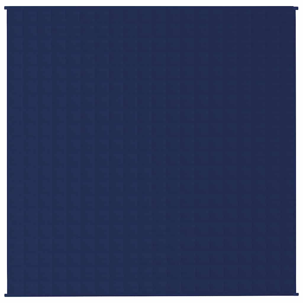 Weighted Blanket Blue 200x200 cm 13 kg Fabric
