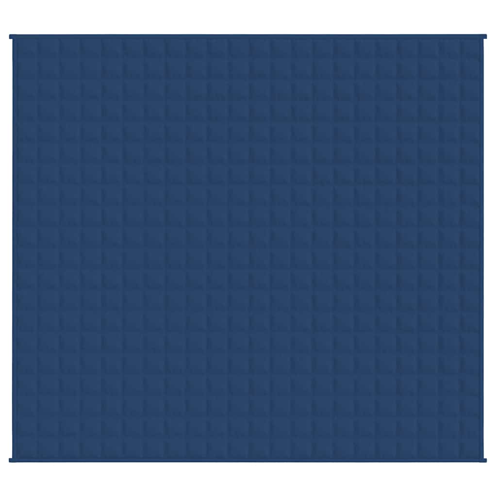 Weighted Blanket Blue 220x235 cm King 11 kg Fabric