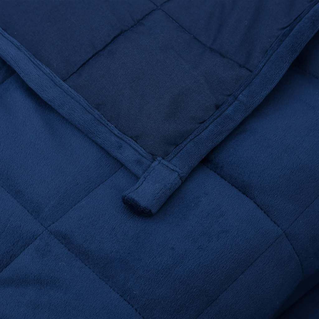 Weighted Blanket Blue 235x290 cm 11 kg Fabric