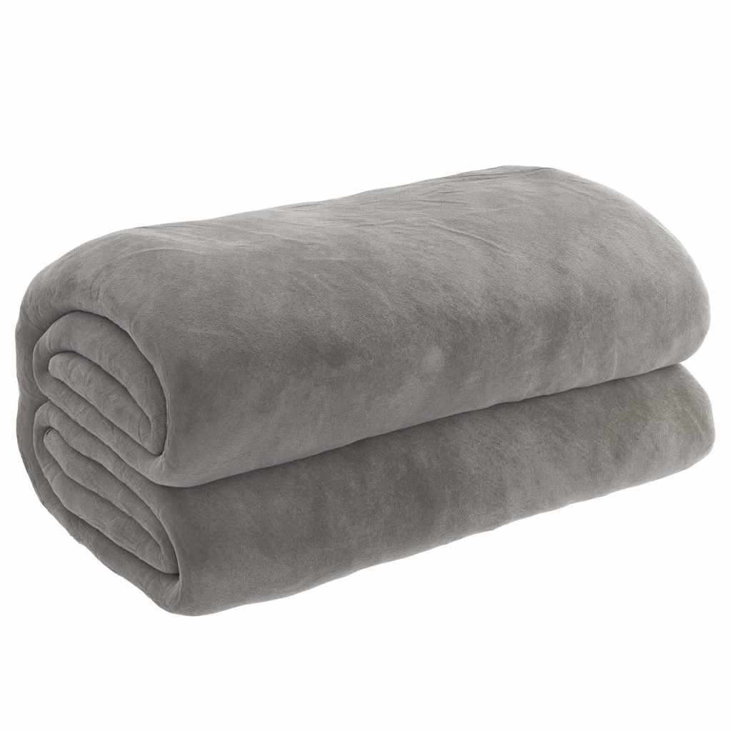Weighted Blanket with Cover Grey 138x200 cm 10 kg Fabric