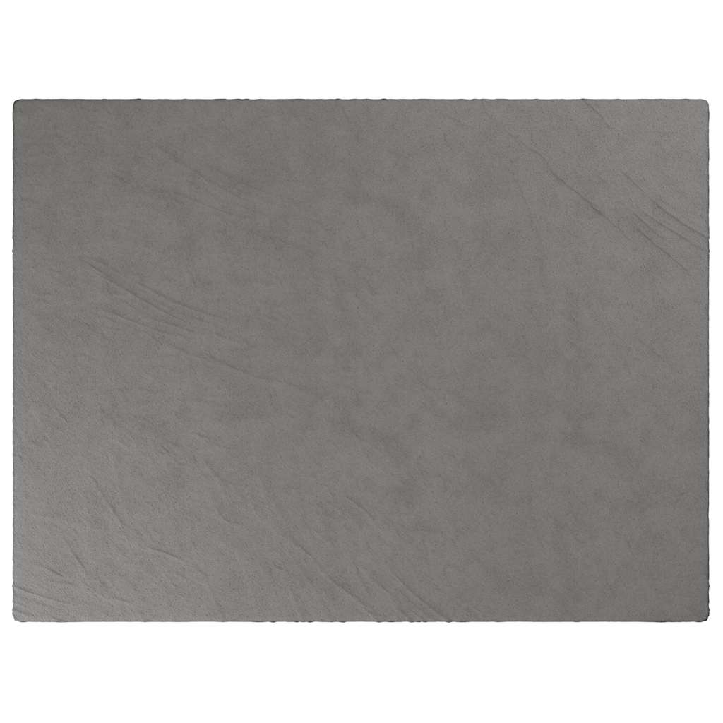 Weighted Blanket with Cover Grey 150x200 cm 7 kg Fabric
