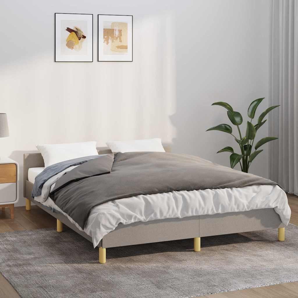 Weighted Blanket with Cover Grey 150x200 cm 7 kg Fabric