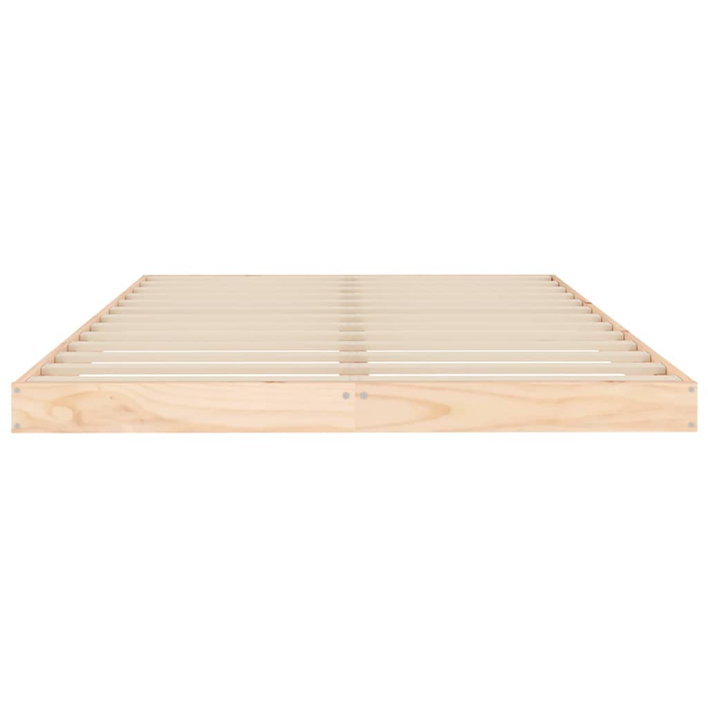 vidaXL Bed Frame without Mattress 120x200 cm Solid Wood Pine