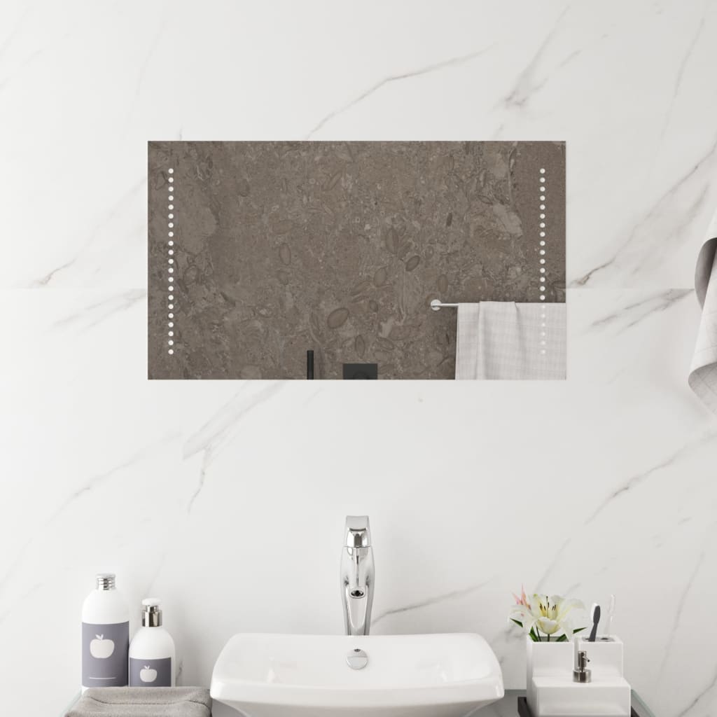 LED Bathroom Mirror 40x70 cm
