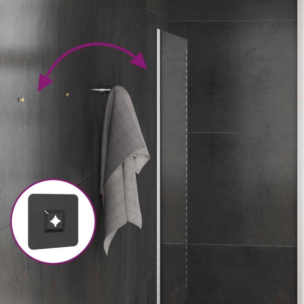 LED Bathroom Mirror 50x80 cm