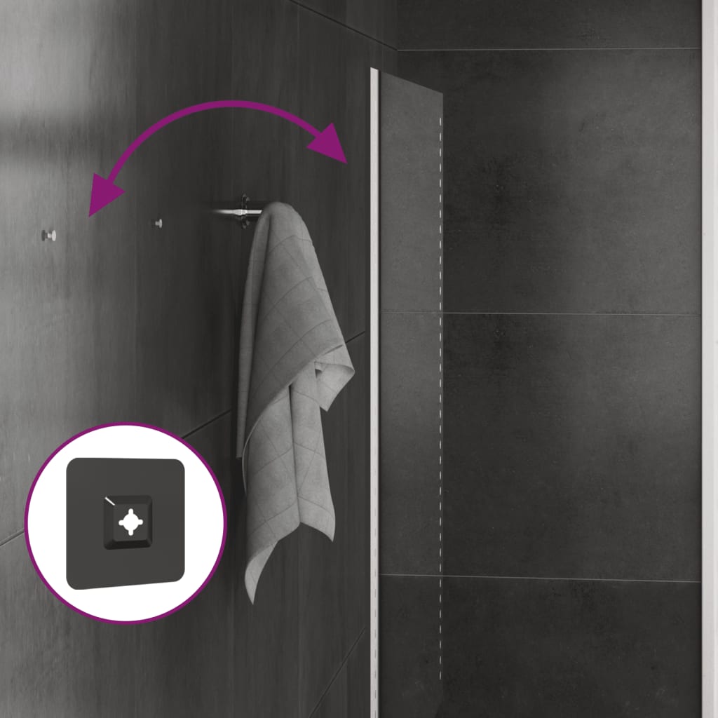 LED Bathroom Mirror 50x100 cm