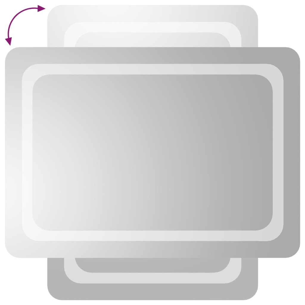 LED Bathroom Mirror 50x70 cm