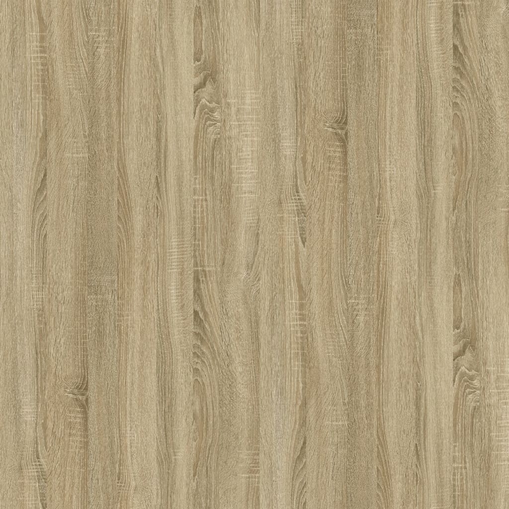 Coffee Table Sonoma Oak 80x50x40 cm Engineered Wood