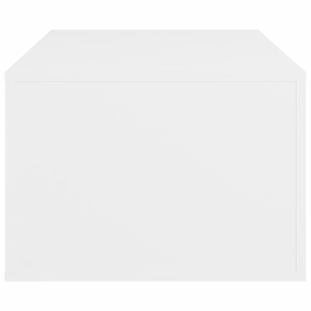 Coffee Table White 100x50,5x35 cm Engineered Wood