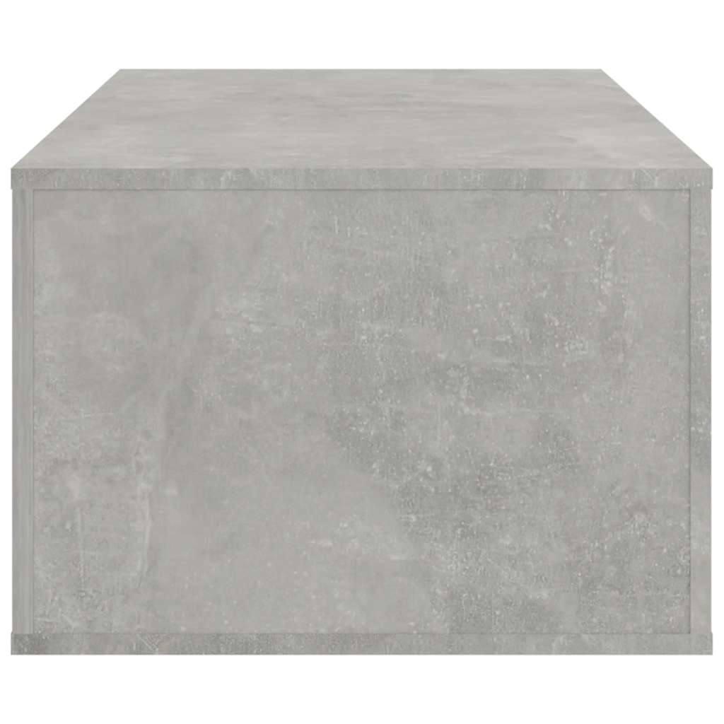 Coffee Table Concrete Grey 100x50,5x35 cm Engineered Wood