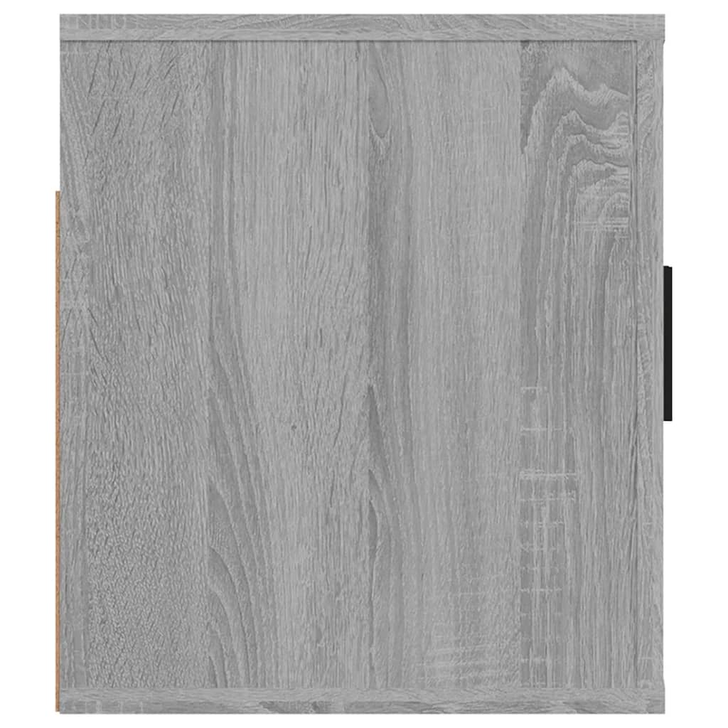 Wall Mounted TV Cabinet Grey Sonoma 100x34,5x40 cm