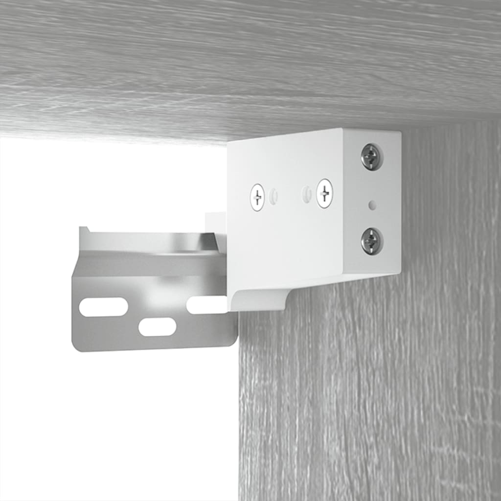 Wall Mounted TV Cabinet Grey Sonoma 100x34,5x40 cm