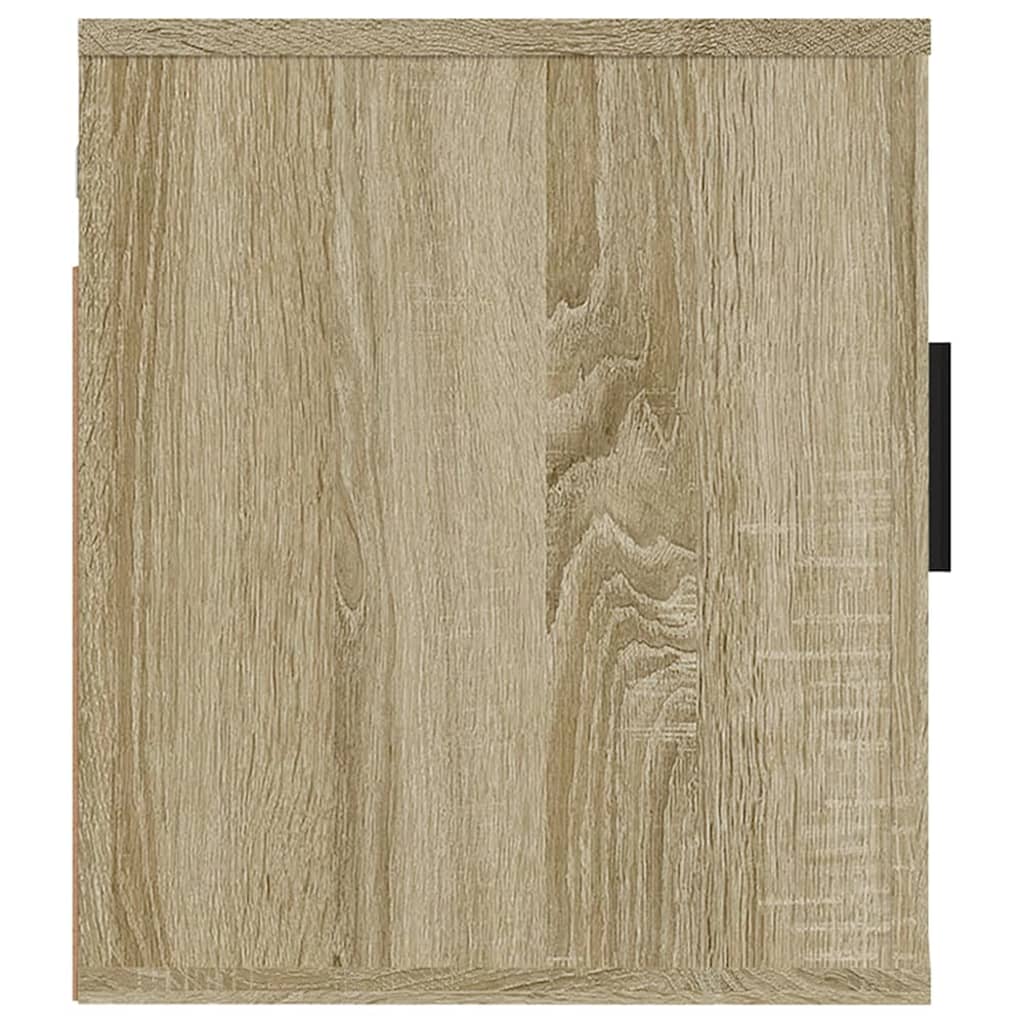 2 Piece Wall-mounted TV Cabinet Set Sonoma Oak 40x34,5x40 cm